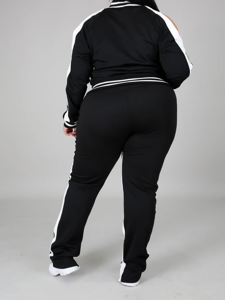 Plus Size Long-sleeved Long Pants - AnnieMae21