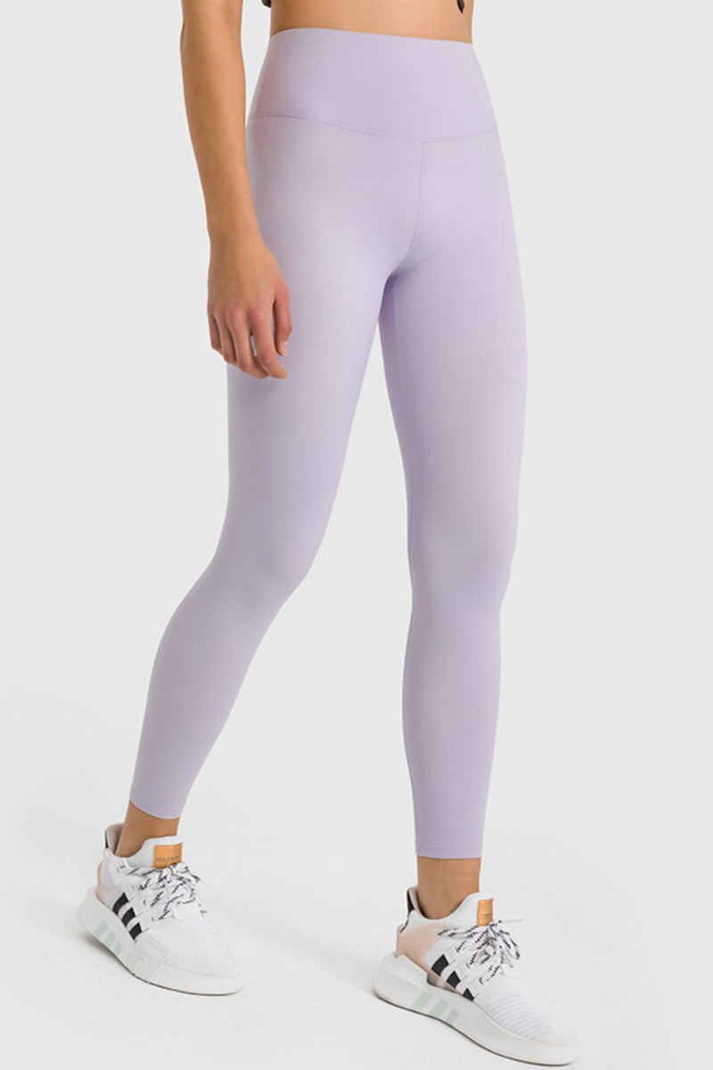 High Waist Ankle-Length Yoga Leggings - AnnieMae21