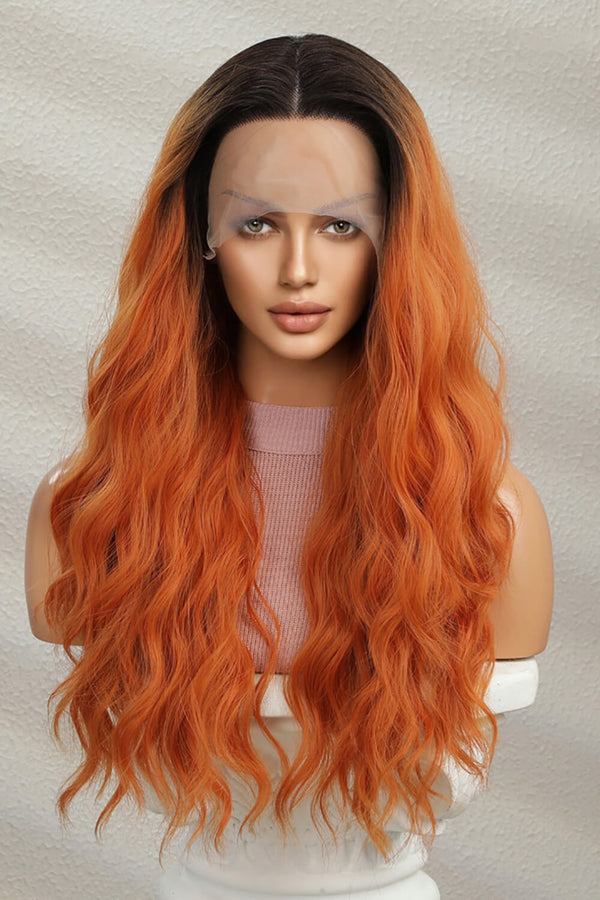 13*2" Lace Front Wigs Synthetic Long Wave 24" 150% Density - AnnieMae21