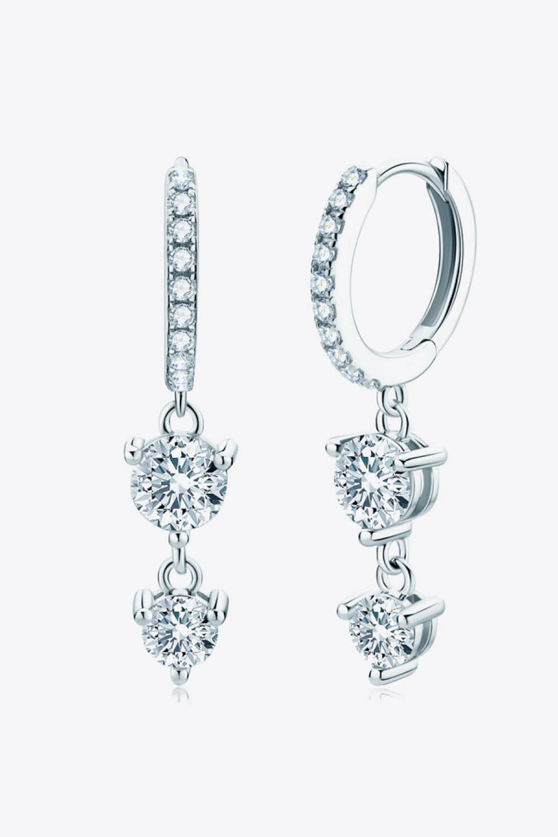 Be The One Moissanite Drop Earrings - AnnieMae21