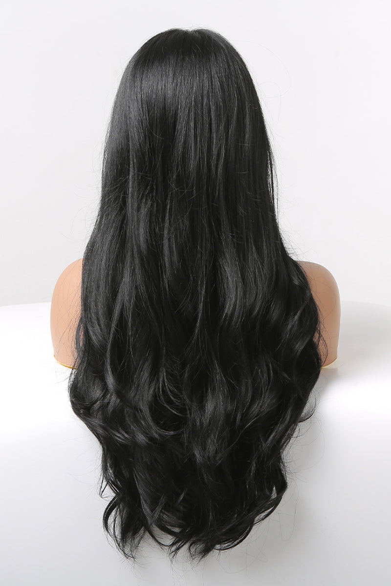 13*2" Lace Front Wigs Synthetic Long Wavy 24" 150% Density - AnnieMae21