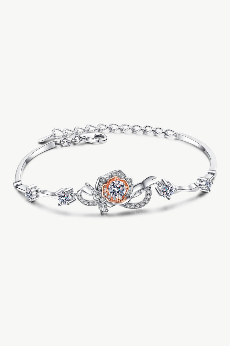 925 Sterling Silver Moissanite Bracelet - AnnieMae21