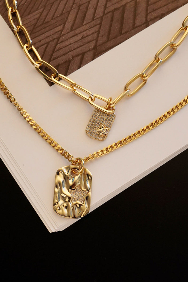 Never Out Of Reach 18K Gold-Plated Pendant Necklace - AnnieMae21