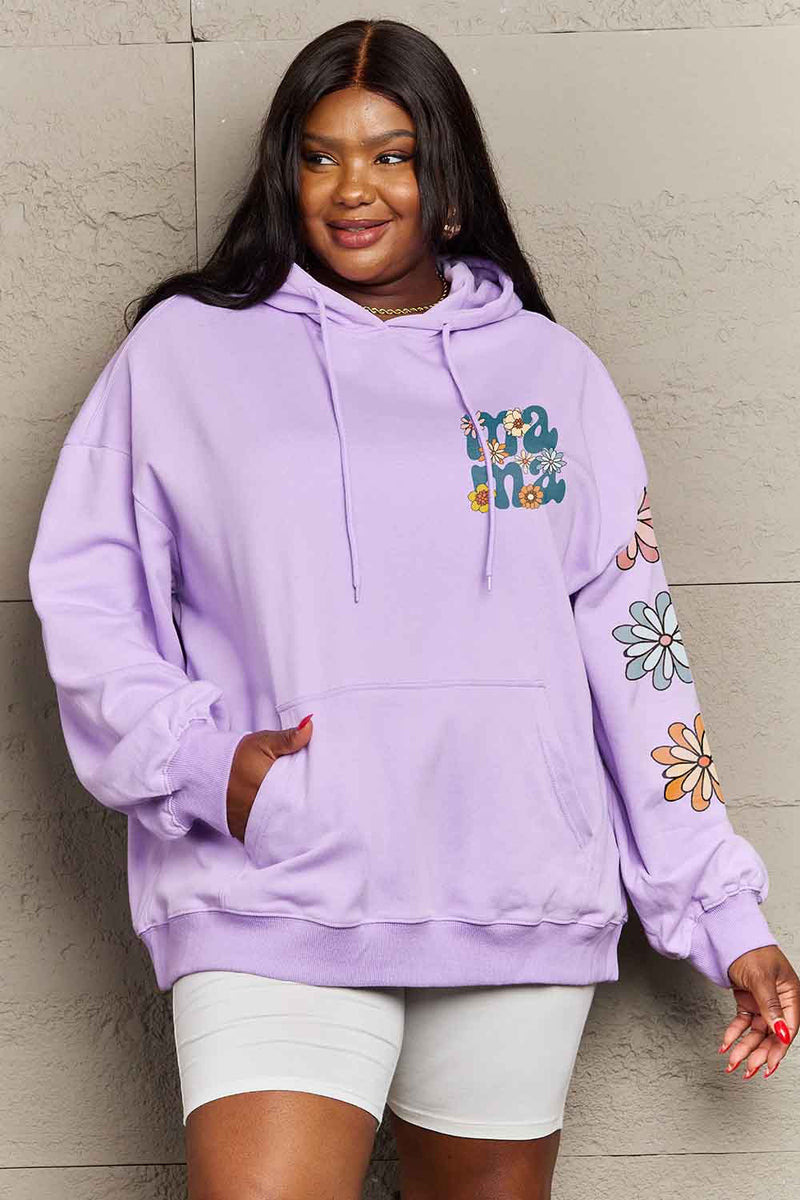 Simply Love Simply Love Full Size MAMA Graphic Dropped Shoulder Hoodie - AnnieMae21