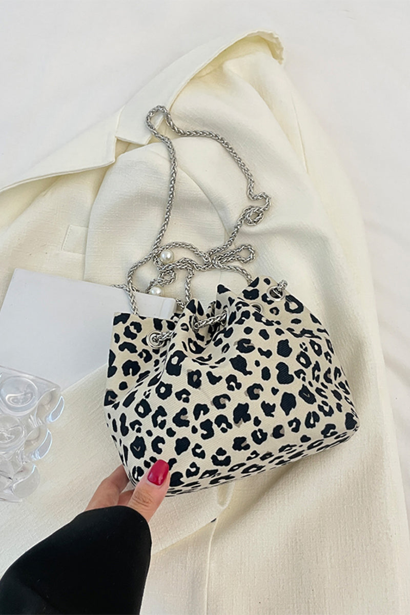 Animal Print Nylon Bucket Bag - AnnieMae21