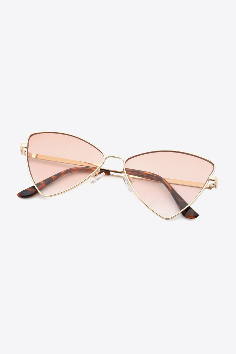 Metal Frame Cat-Eye Sunglasses - AnnieMae21