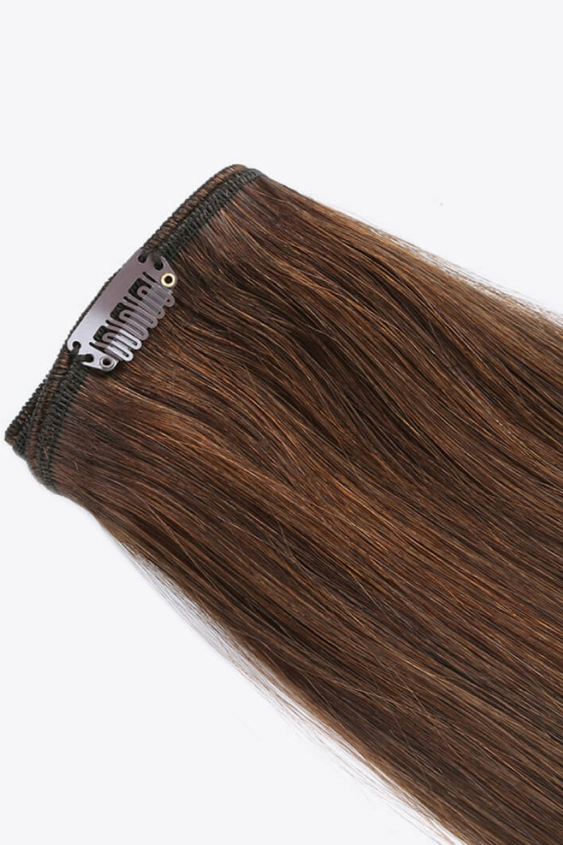 16" 80g Clip-in Hair Extensions Indian Human Hair - AnnieMae21