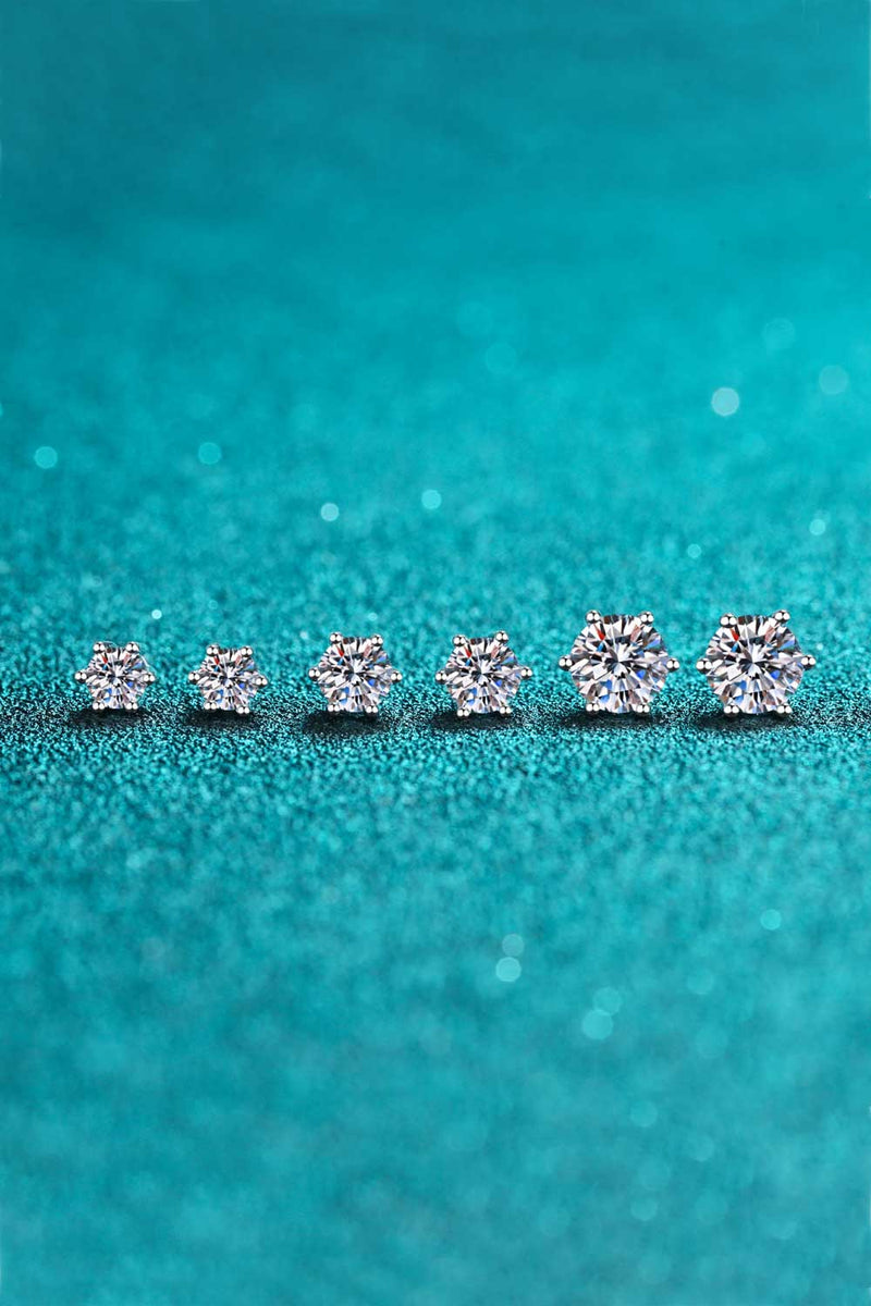 Endless Cheer Moissanite Stud Earrings - AnnieMae21