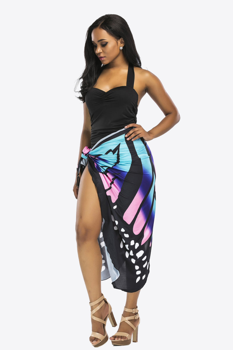 Butterfly Spaghetti Strap Cover Up - AnnieMae21
