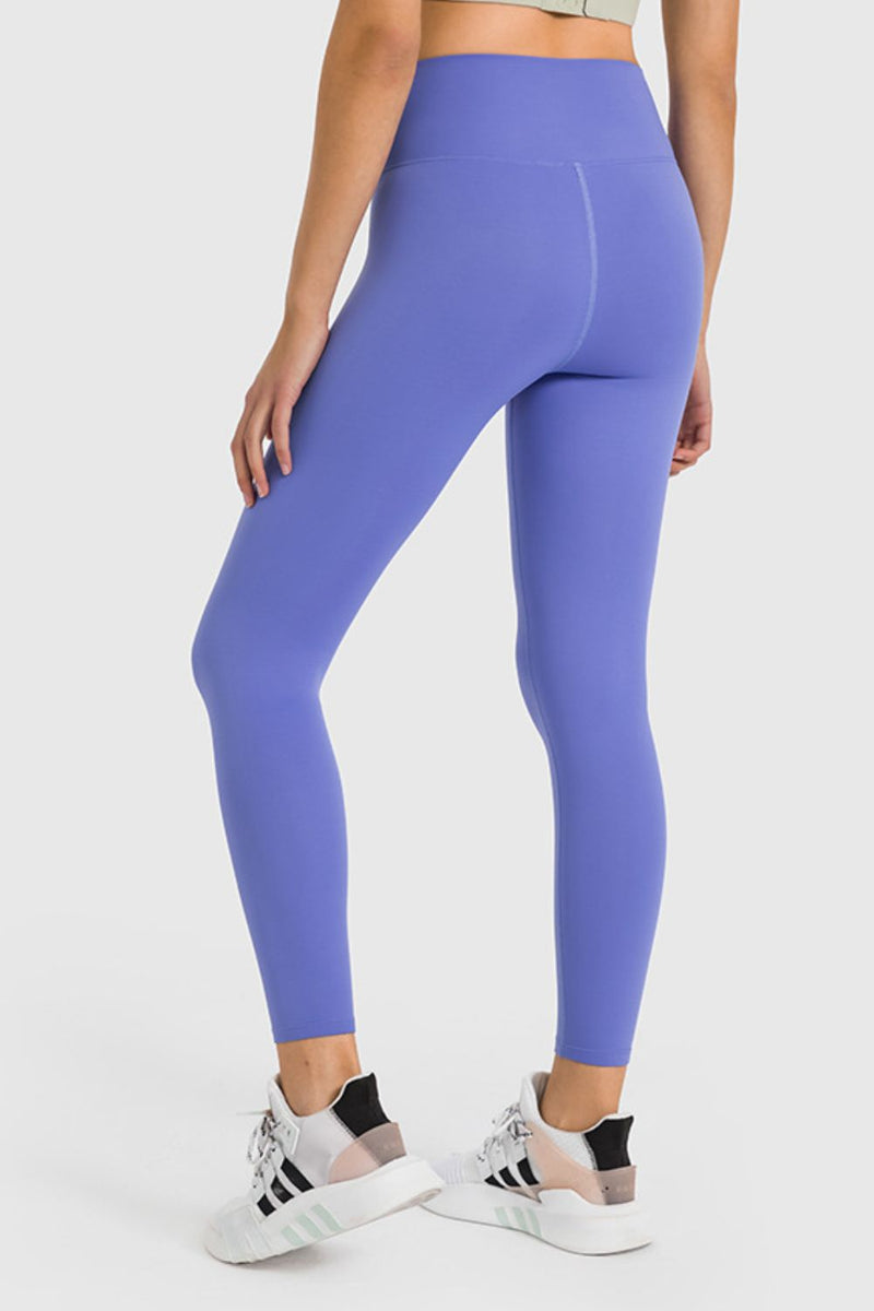 High Waist Ankle-Length Yoga Leggings - AnnieMae21