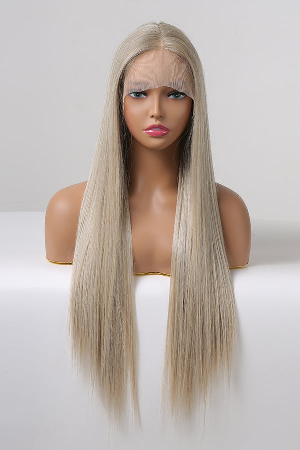 13*2" Lace Front Wigs Synthetic Long Straight 27" 150% Density - AnnieMae21