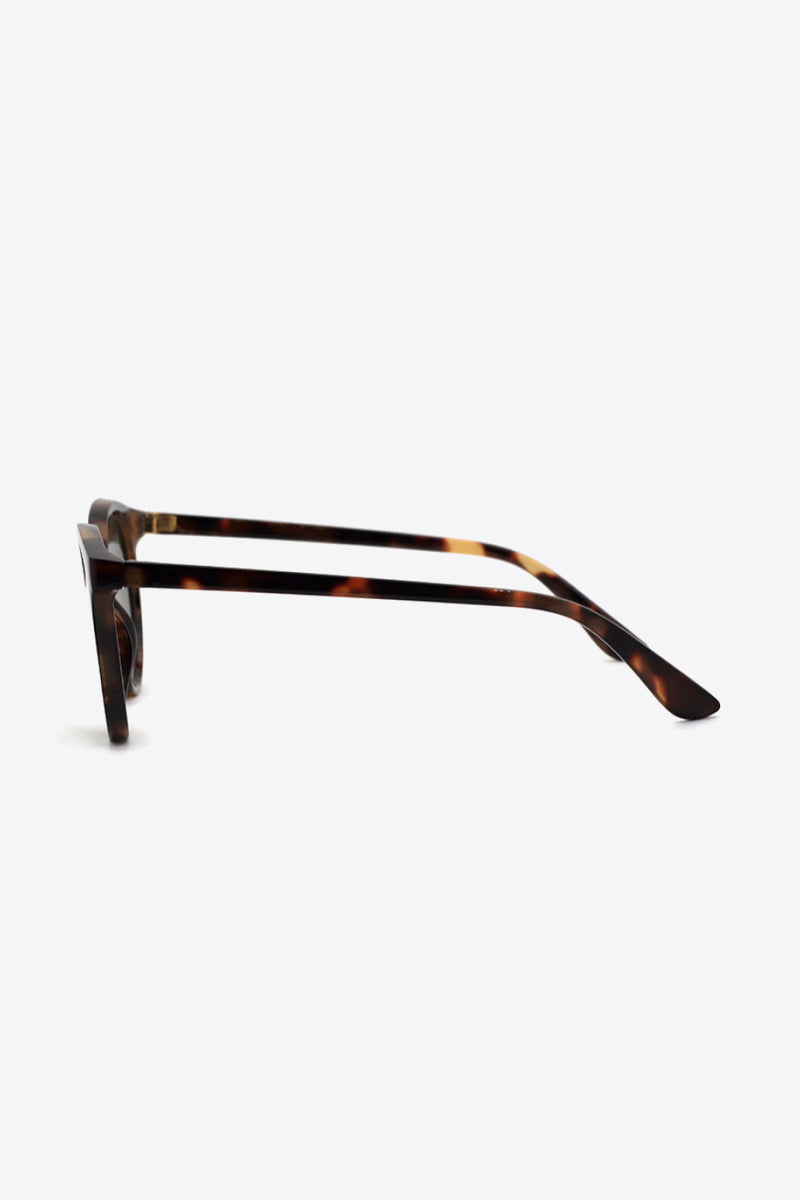 Tortoiseshell Round Polycarbonate Sunglasses - AnnieMae21