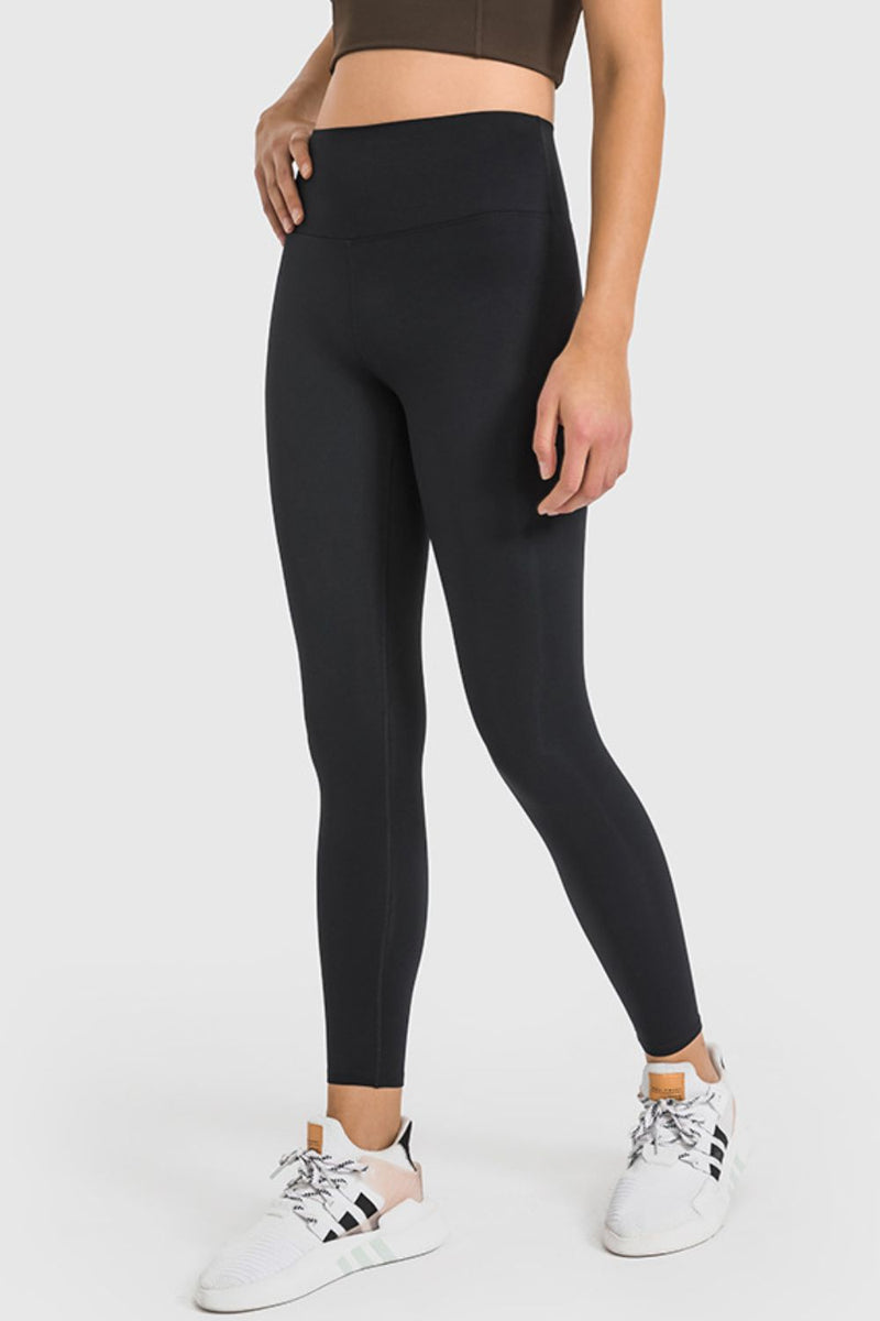 High Waist Ankle-Length Yoga Leggings - AnnieMae21