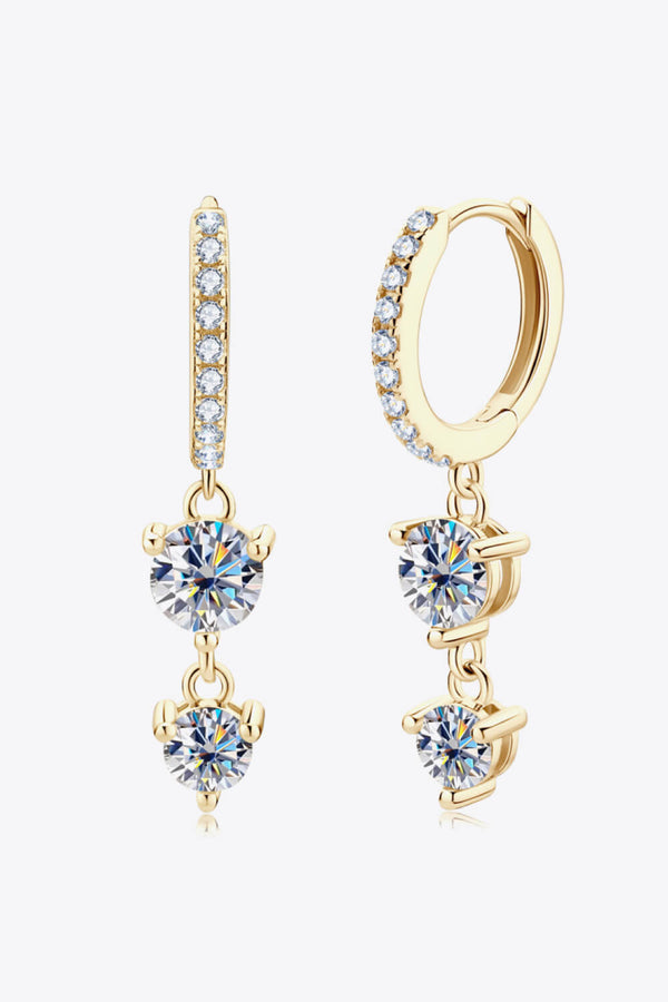 Be The One Moissanite Drop Earrings - AnnieMae21