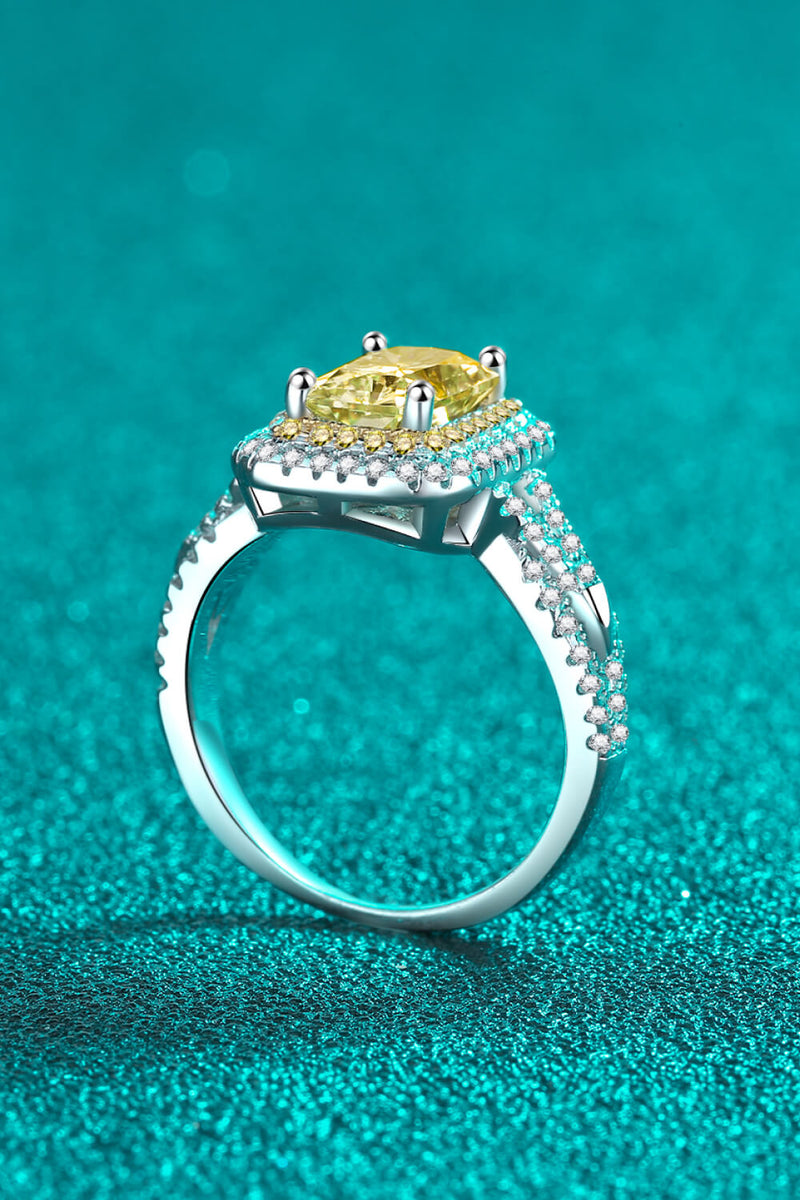 Can't Stop Your Shine 2 Carat Moissanite Ring - AnnieMae21