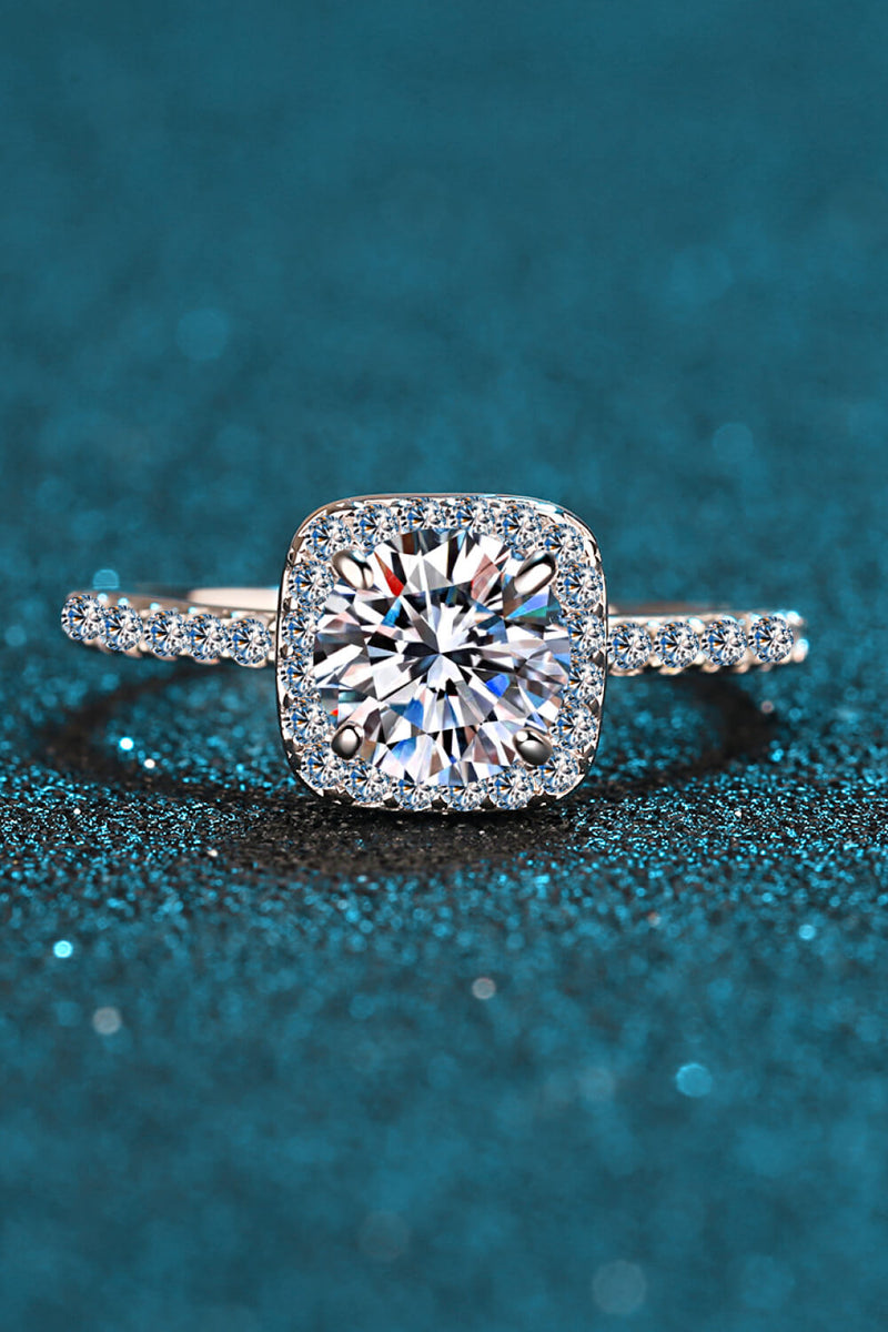 Square Moissanite Ring - AnnieMae21