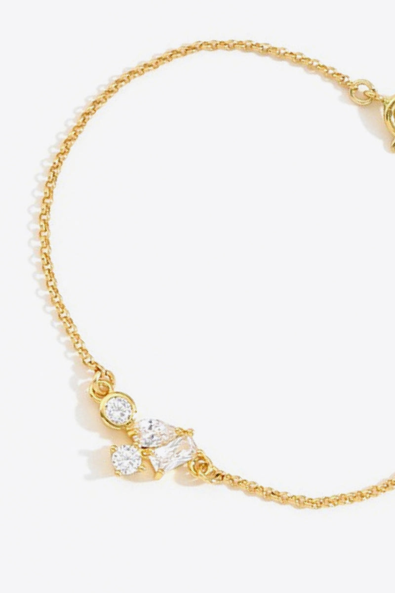 18K Gold Plated Zircon Bracelet - AnnieMae21