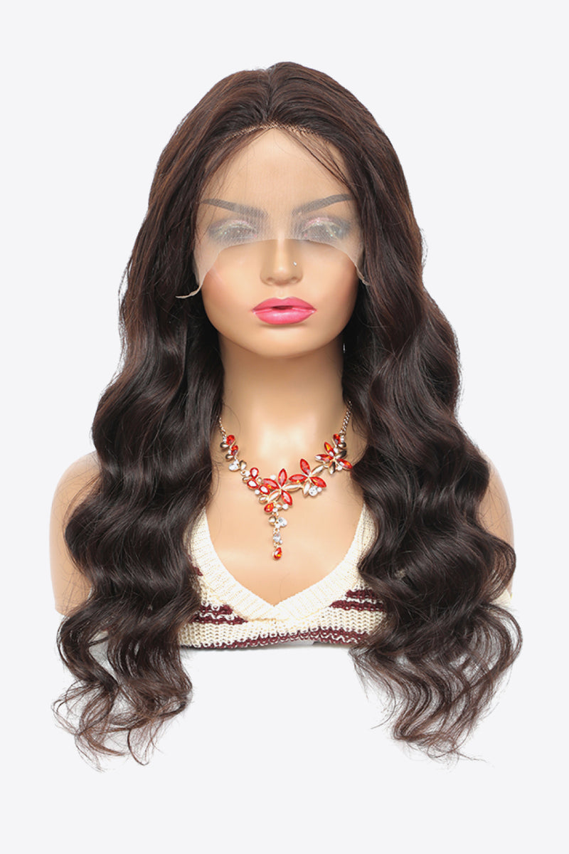 20" 13*4" Lace Front Wave Human Wigs in Natural color 150% Density - AnnieMae21