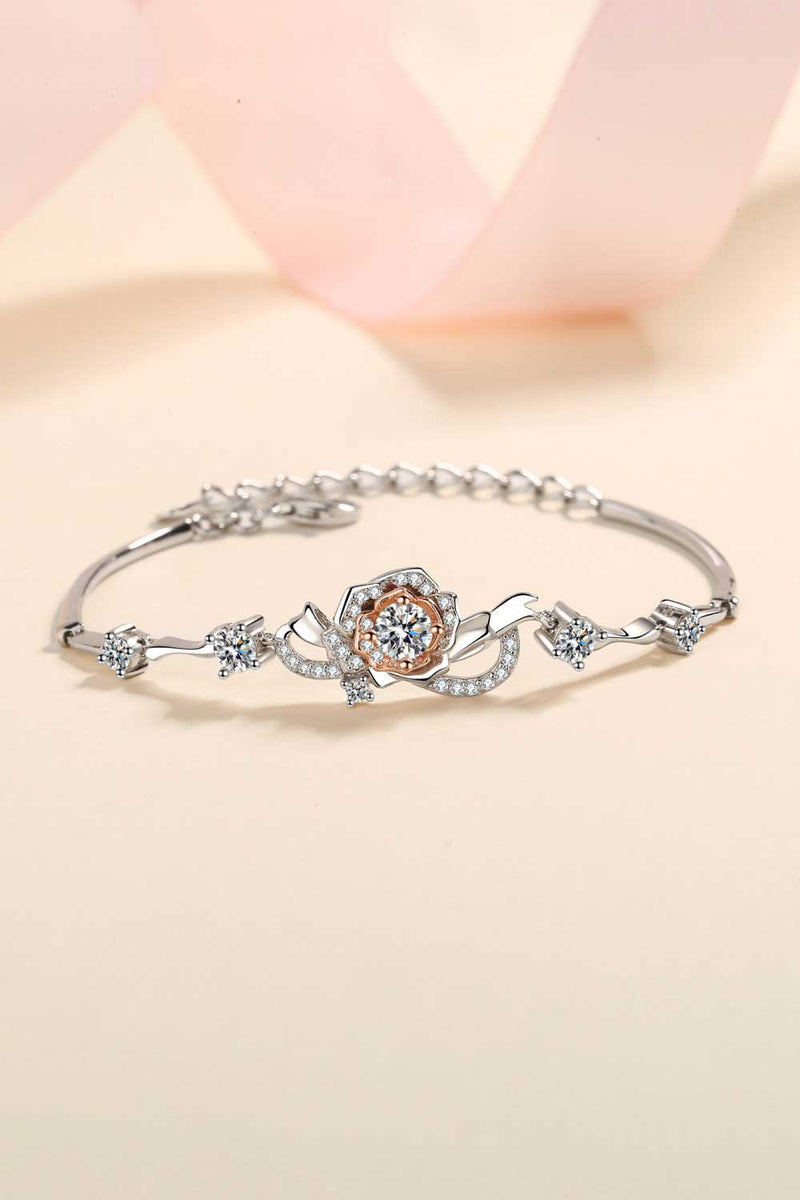 925 Sterling Silver Moissanite Bracelet - AnnieMae21