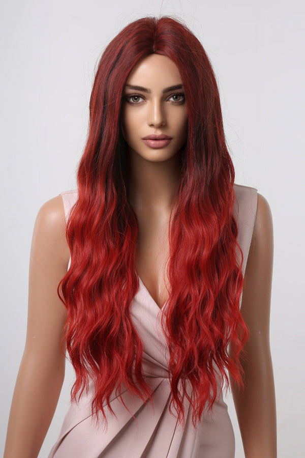 13*1" Full-Machine Wigs Synthetic Long Wave 27" - AnnieMae21
