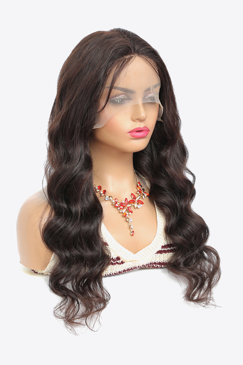 20" 13*4" Lace Front Wave Human Wigs in Natural color 150% Density - AnnieMae21