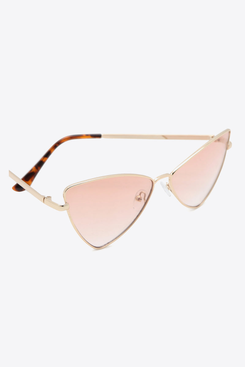 Metal Frame Cat-Eye Sunglasses - AnnieMae21