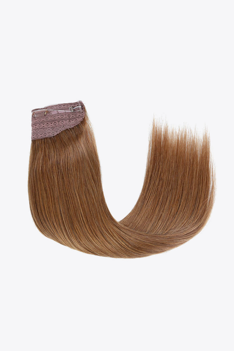 18" 80g Long Straight Indian Human Halo Hair - AnnieMae21