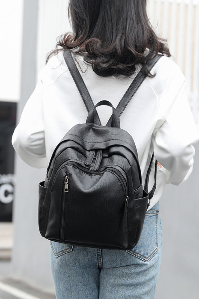 PU Leather Backpack - AnnieMae21