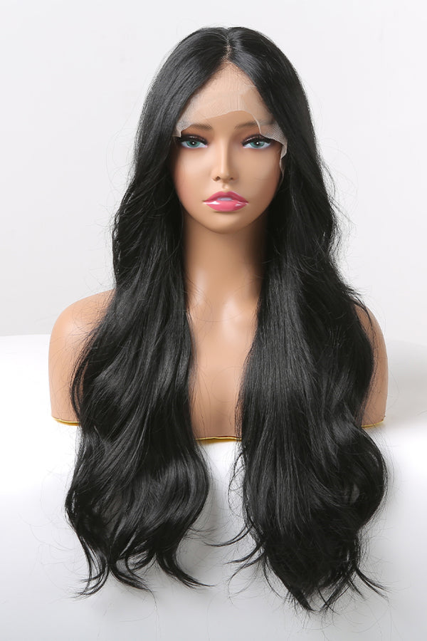 13*2" Lace Front Wigs Synthetic Long Wavy 24" 150% Density - AnnieMae21