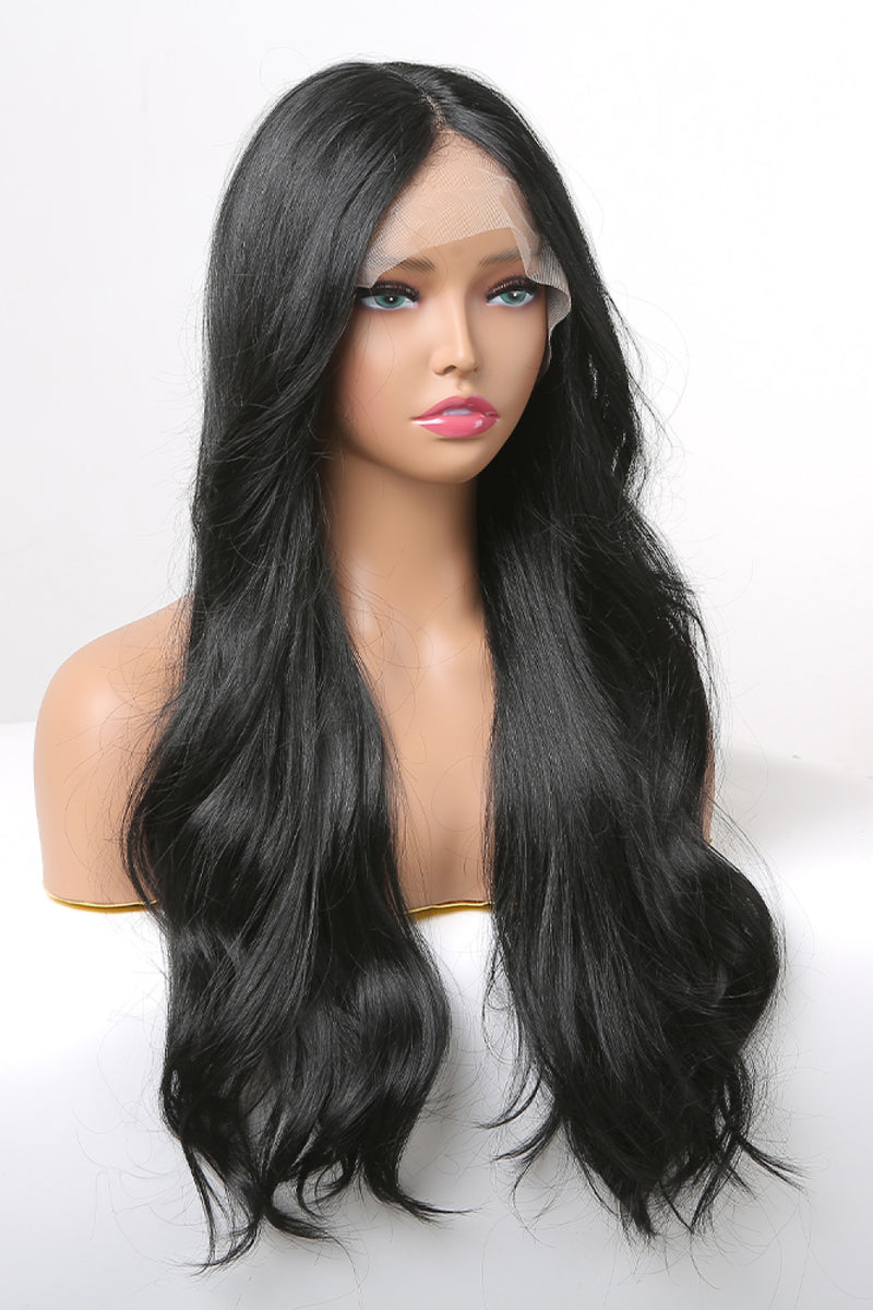 13*2" Lace Front Wigs Synthetic Long Wavy 24" 150% Density - AnnieMae21