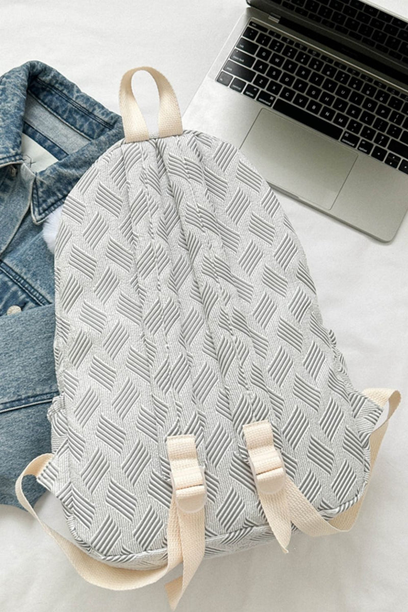 Printed Polyester Large Backpack - AnnieMae21