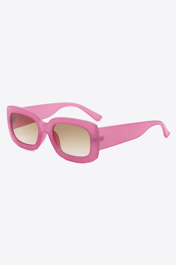 Polycarbonate Frame Rectangle Sunglasses - AnnieMae21