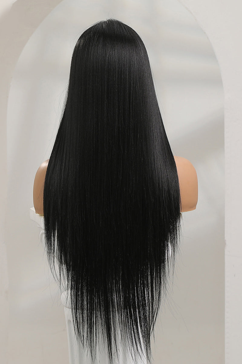 13*2" Long Lace Front Straight Synthetic Wigs 26" Long 150% Density - AnnieMae21