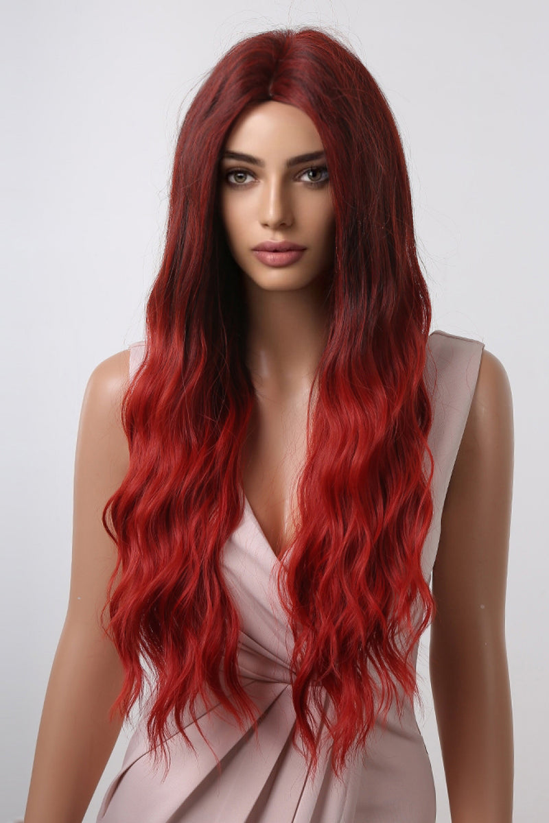 13*1" Full-Machine Wigs Synthetic Long Wave 27" - AnnieMae21