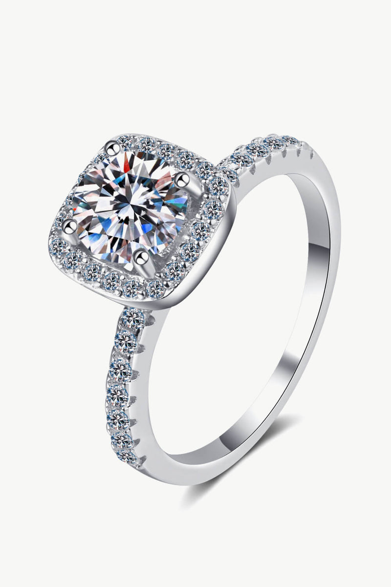 Square Moissanite Ring - AnnieMae21