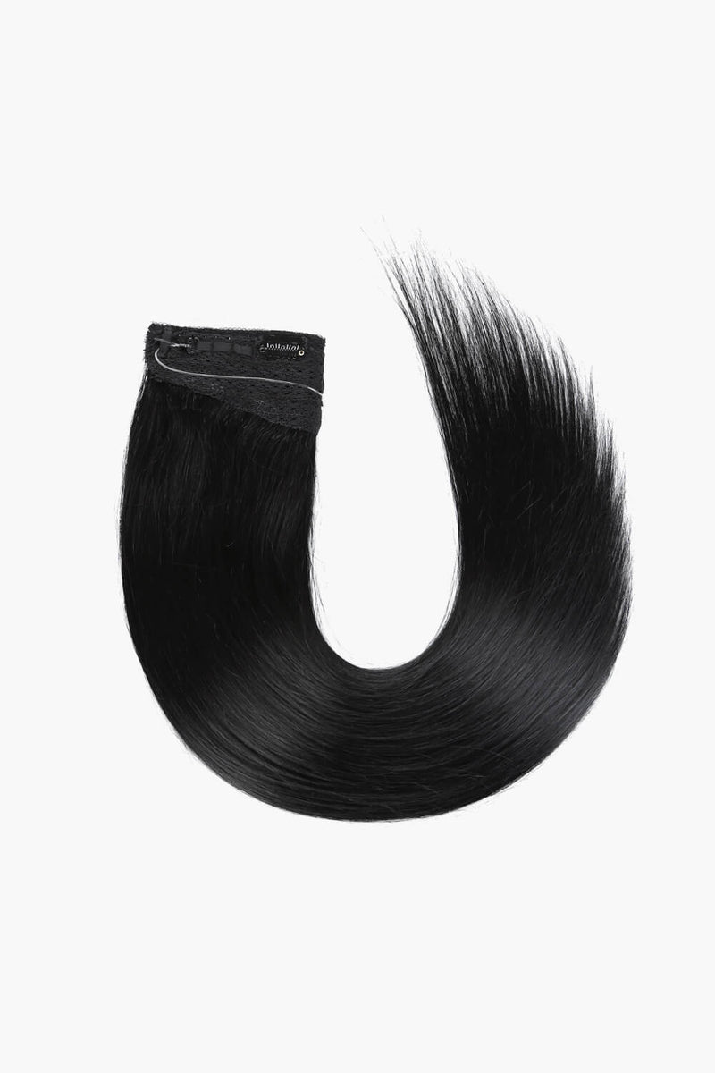 18" 80g Indian Human Halo Hair - AnnieMae21