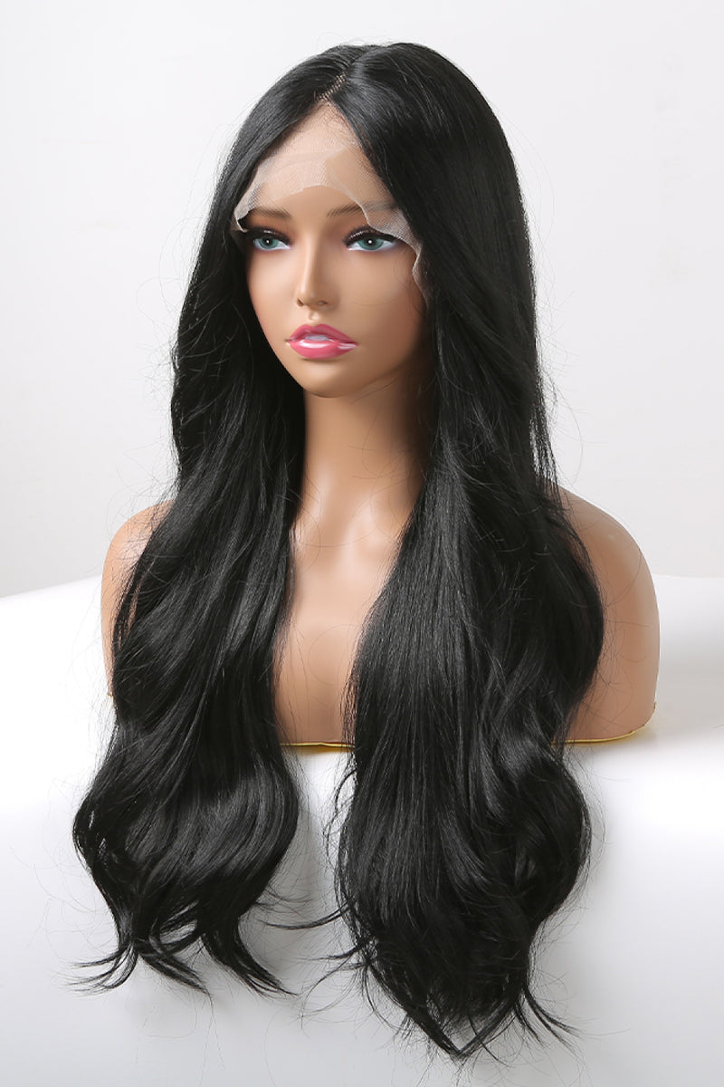 13*2" Lace Front Wigs Synthetic Long Wavy 24" 150% Density - AnnieMae21