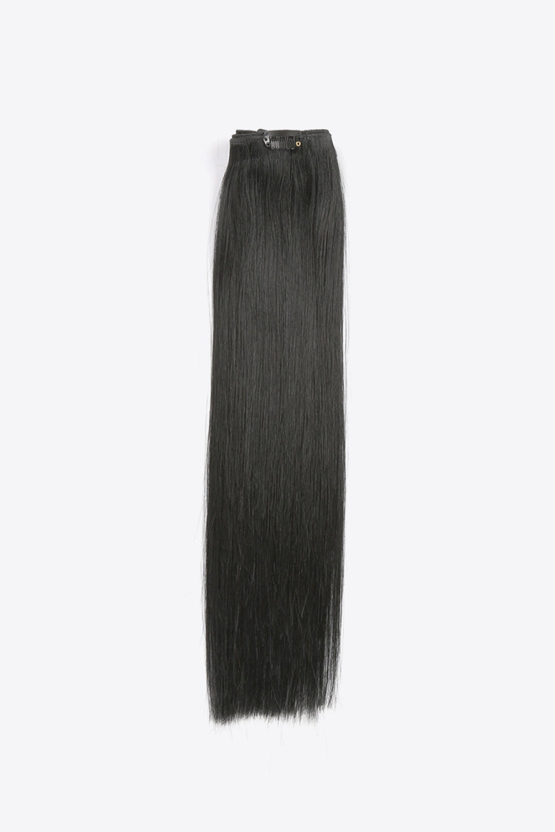 16" 80g Clip-in Hair Extensions Indian Human Hair - AnnieMae21