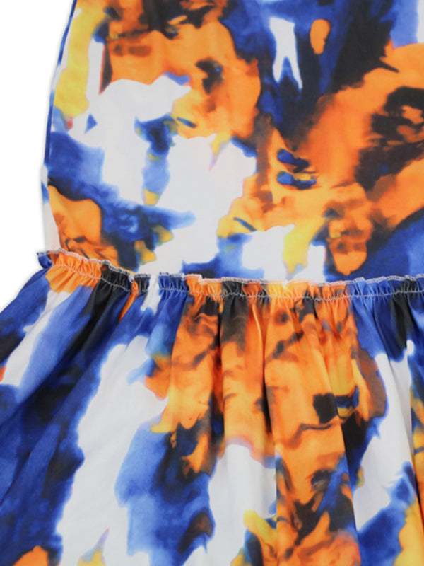 Women's Sexy Bohemian Print Skirt Two-Piece Sets - AnnieMae21